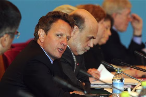 Timothy Geithner, Ben Bernake